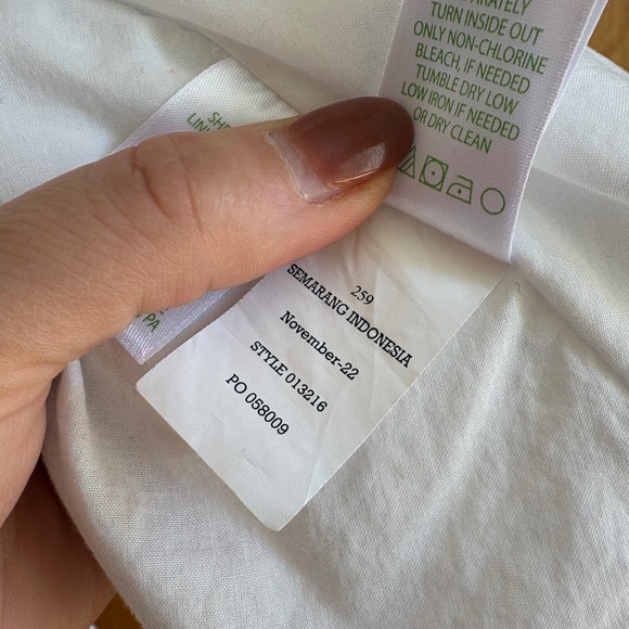 Lilly Pulitzer Dress Womens S White Linen Puff Sleeve Tiered Wrap Mini 013216 - Picture 7 of 11